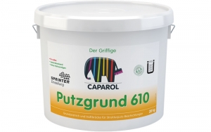 Putzgrund 610 SPRINTER fr die khle und feuchte Jahreszeit, Caparol