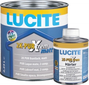 LUCITE 2K PUR Xtrem matt, cd color