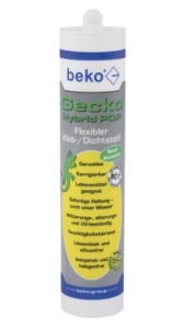 Gecko Hybrid POP Kleb und Dichtstoff, 290 ml, Beko