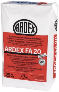 ARDEX FA 20 Faserarmierte Bodenspachtelmasse, 25 kg